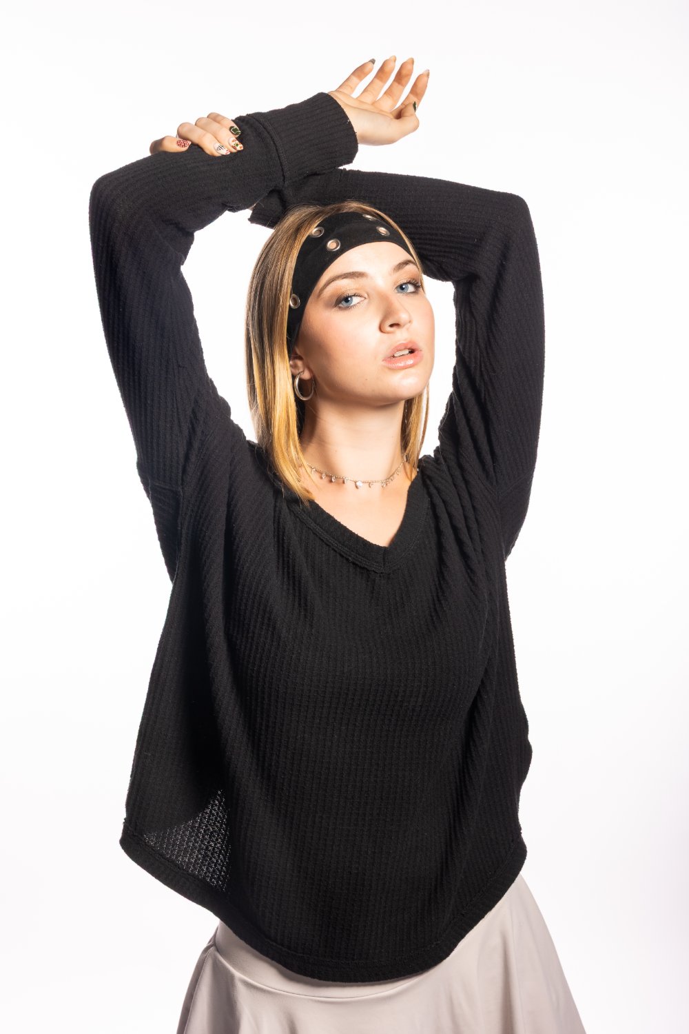 Studio portrait photography