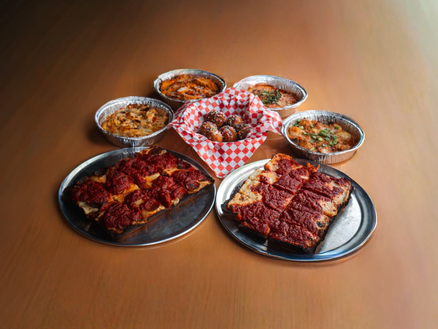 Tipp City Pizza spread